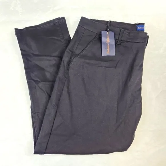NWT Gentlemen's Outfitters Black Stretch Pants Sz 40x32 - Picture 1 of 9